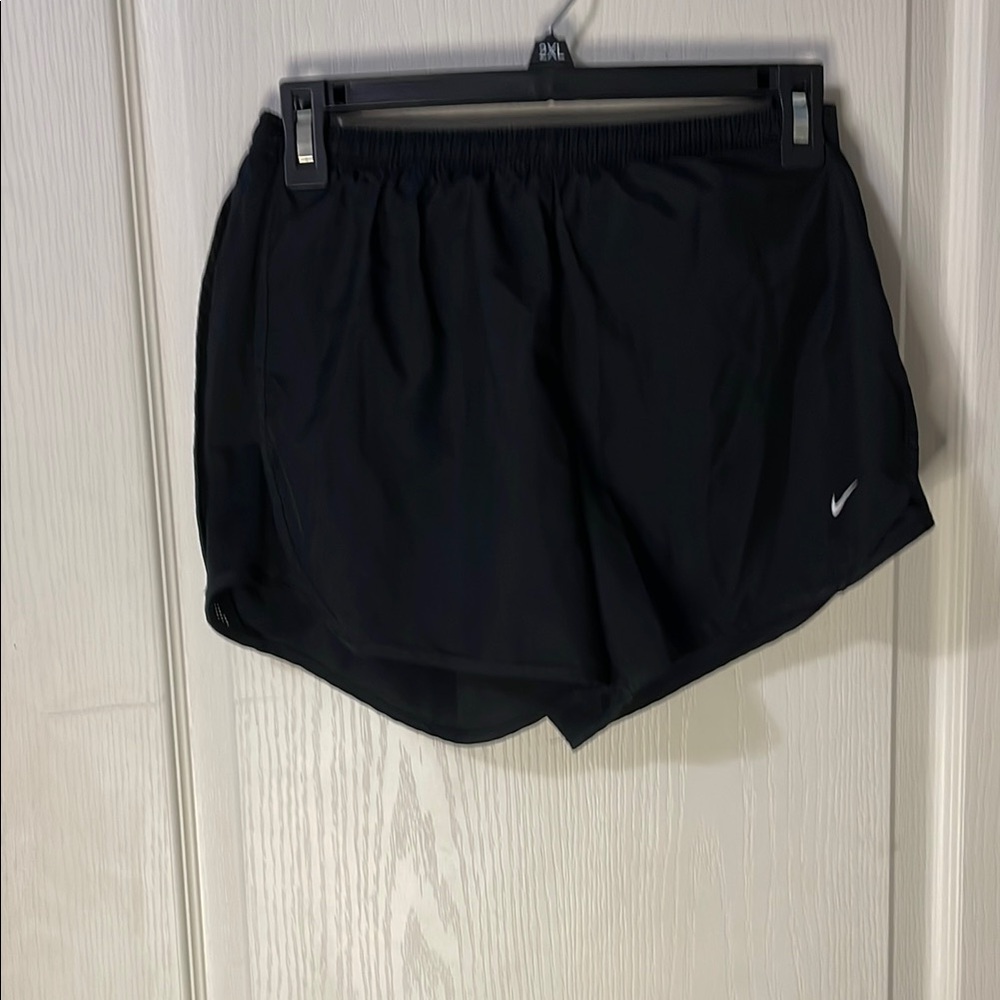 Nike Black Athletic Running Shorts Lightweight Elastic Waist